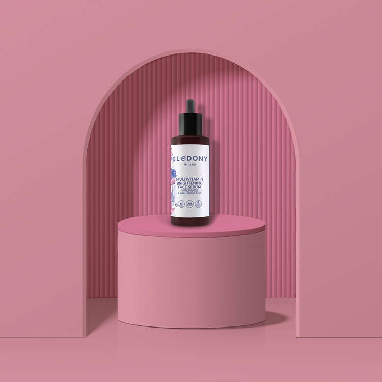 Multivitamin Brightening Face Serum + Niacinamide & Hyaluronic Acid