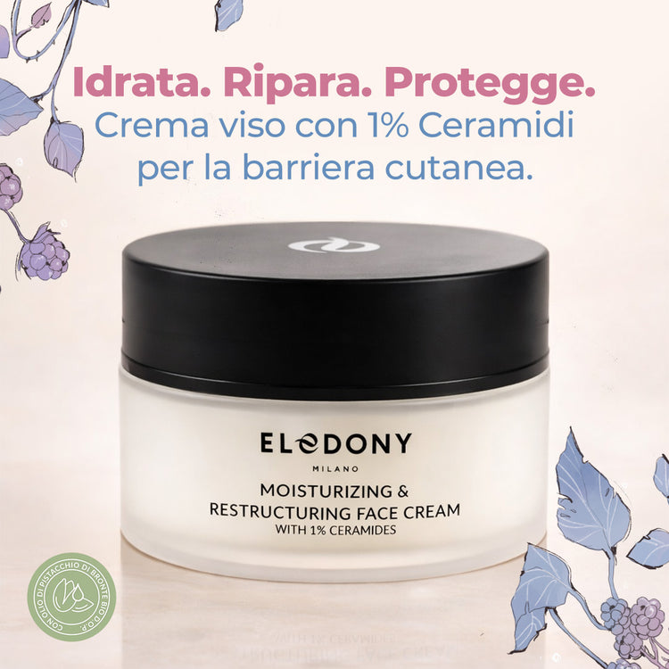 Moisturizing & Restructuring Face Cream with 1% Ceramides